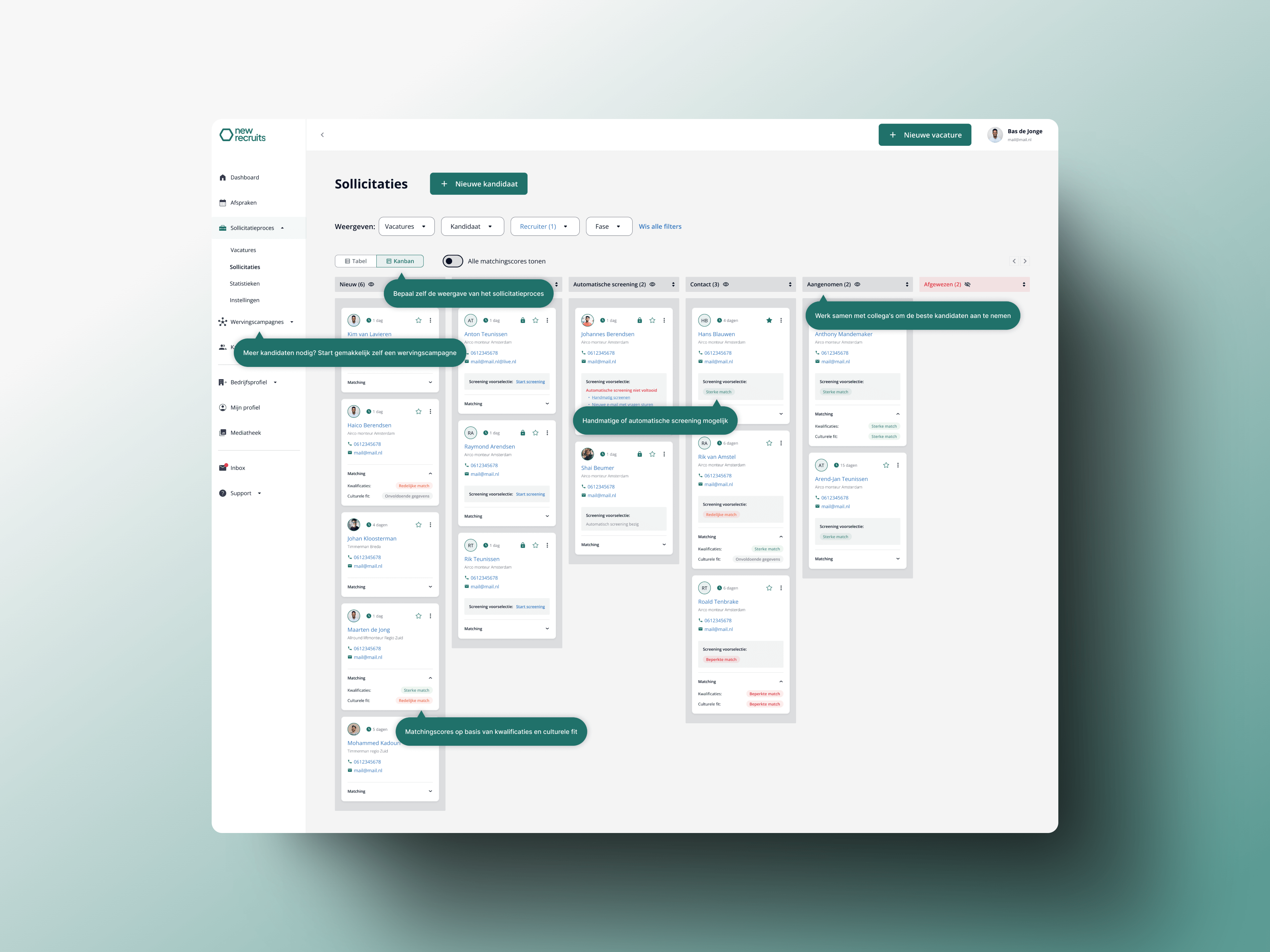 UX design HR platform UX design HR platform