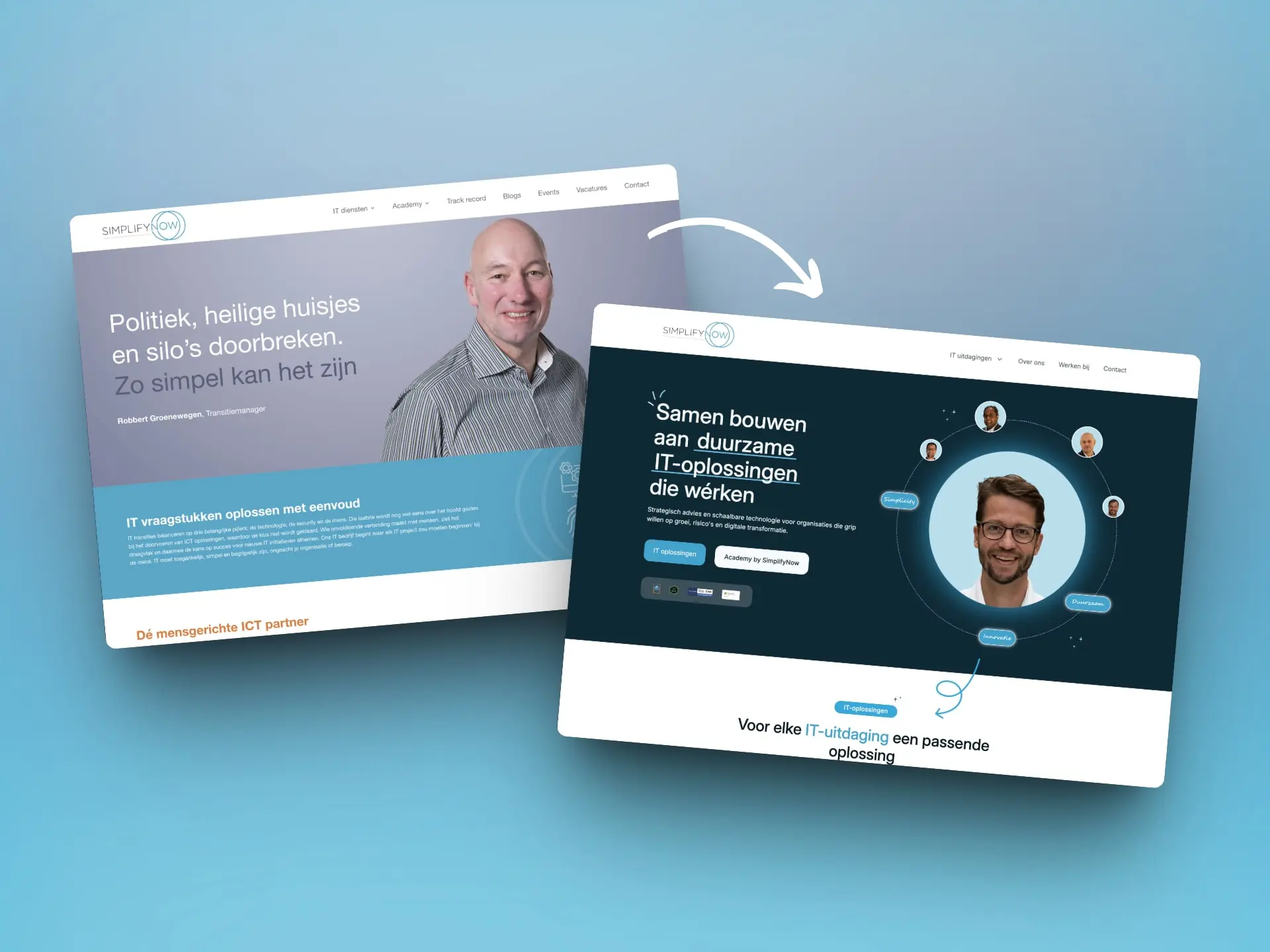 Re-design website SimplifyNow Den Haag UX  Re-design website SimplifyNow Den Haag UX