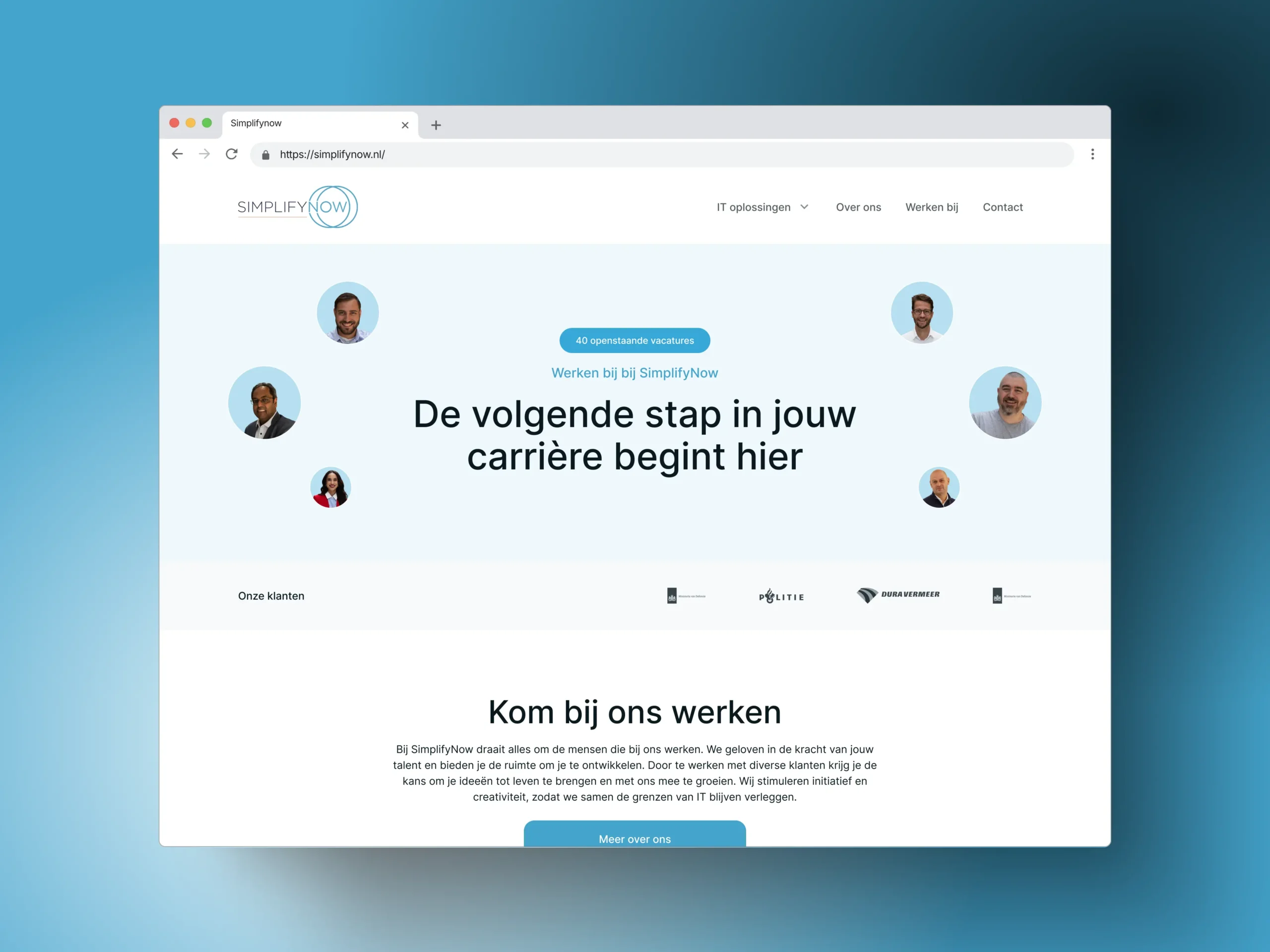 Re-design website SimplifyNow Den Haag UX  Re-design website SimplifyNow Den Haag UX